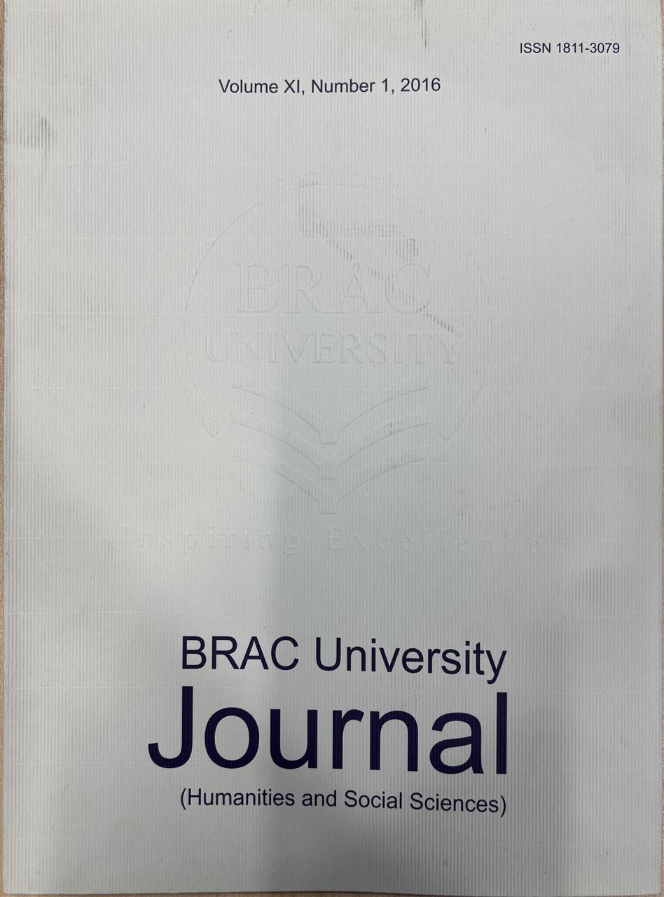 BRAC University Journal